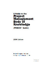 PMBoK 2000